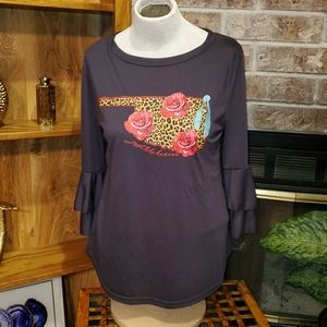 Southern Grace Top Oklahoma Size Large